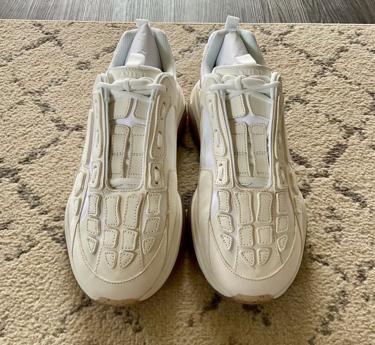 Amiri Bone Runner Alabaster
