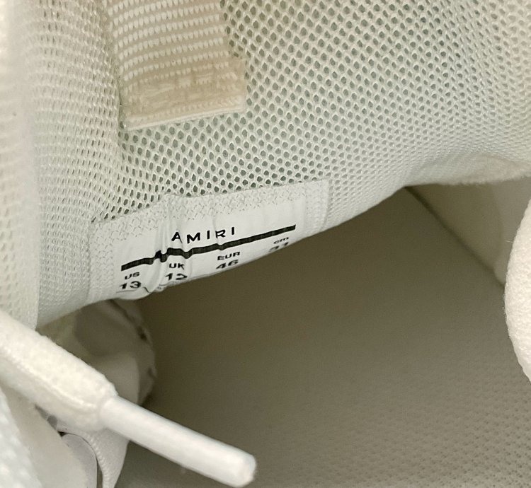 Amiri Bone Runner Alabaster