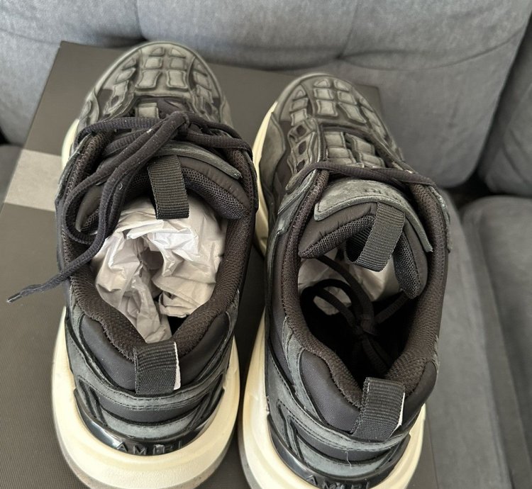 Amiri Bone Runner Black