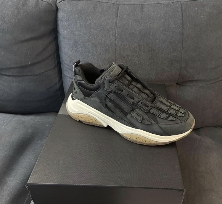 Amiri Bone Runner Black