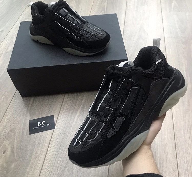 Amiri Bone Runner Black Black