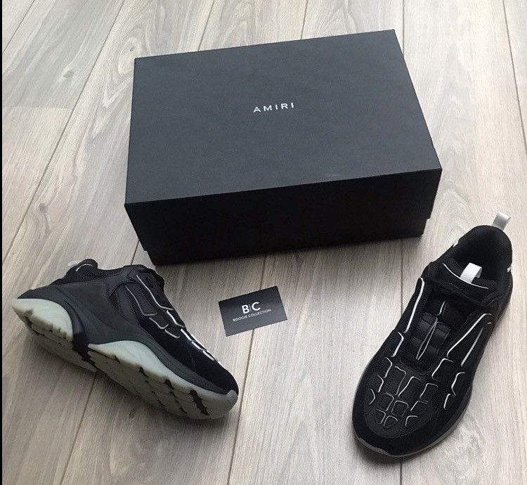 Amiri Bone Runner Black Black