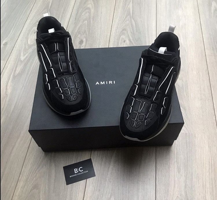 Amiri Bone Runner Black Black