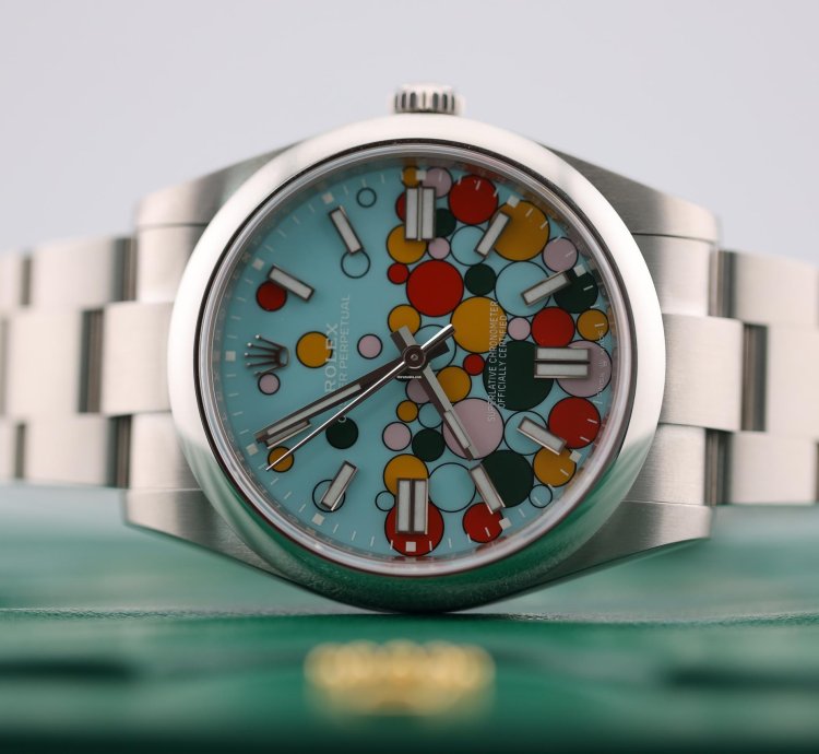 Rolex Oyster Perpetual 41 2024 Oyster Perpetual 41 Celebration Dial 124300