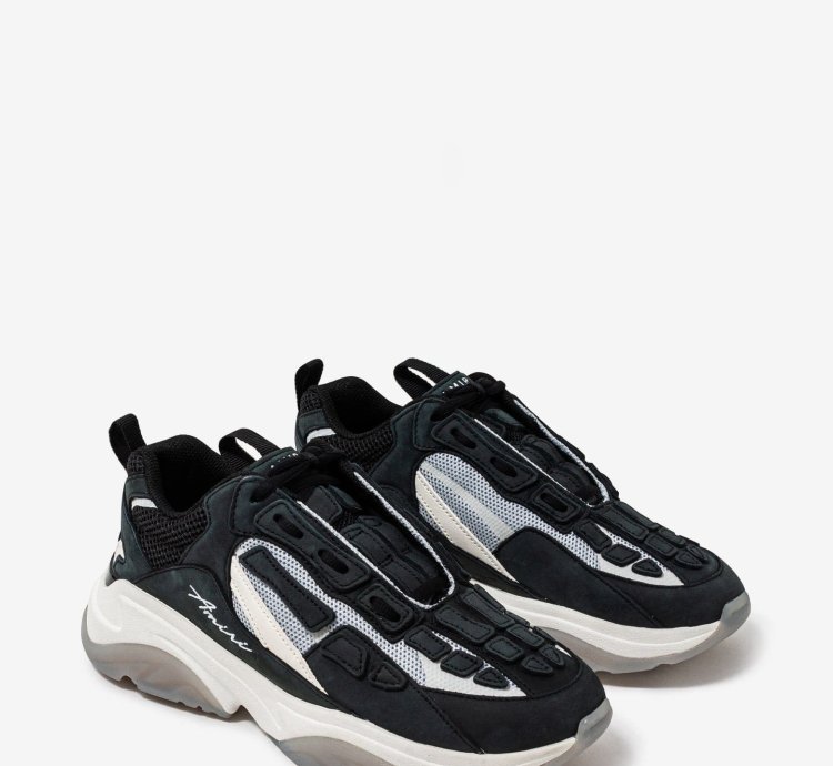 Amiri Bone Runner Black Trainers