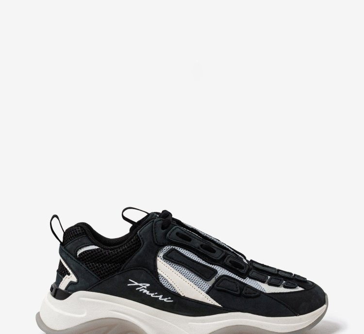 Amiri Bone Runner Black Trainers