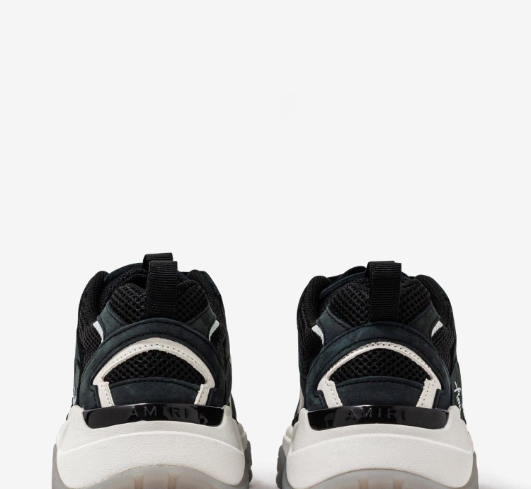 Amiri Bone Runner Black Trainers