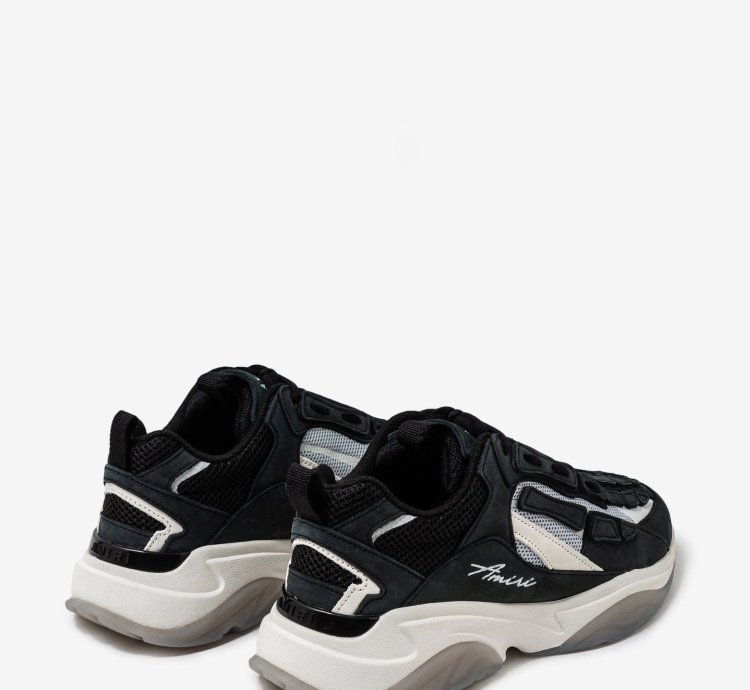 Amiri Bone Runner Black Trainers