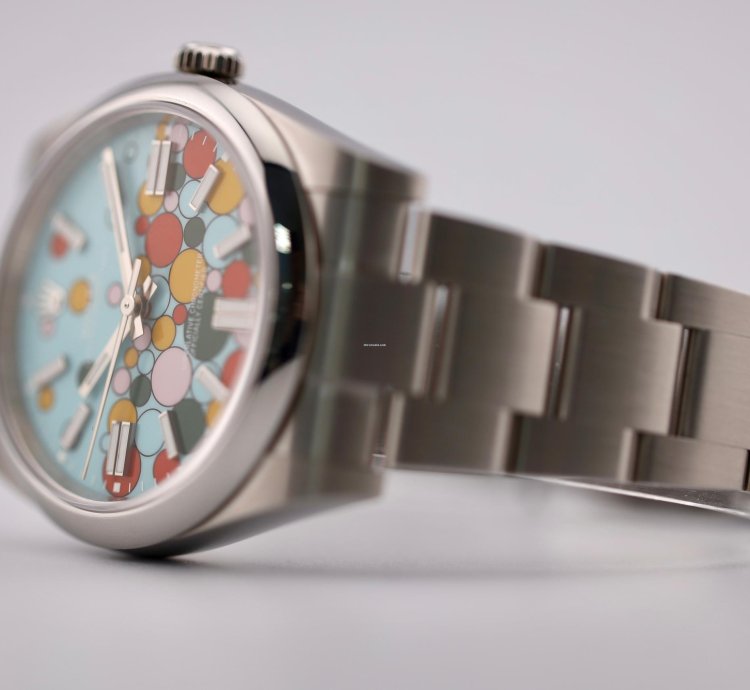 Rolex Oyster Perpetual 41 2024 Stainless Steel Oyster Perpetual 41 Celebration Dial 124300