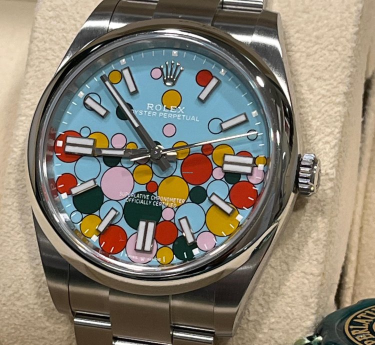 Rolex Oyster Perpetual 41 2024-unworn-41mm-oyster Celebration-full Set