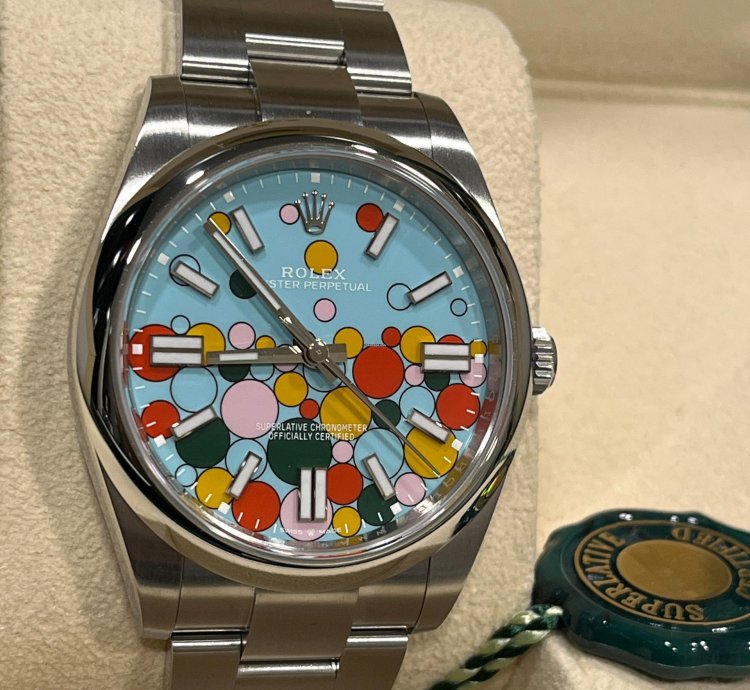 Rolex Oyster Perpetual 41 2024-unworn-41mm-oyster Celebration-full Set
