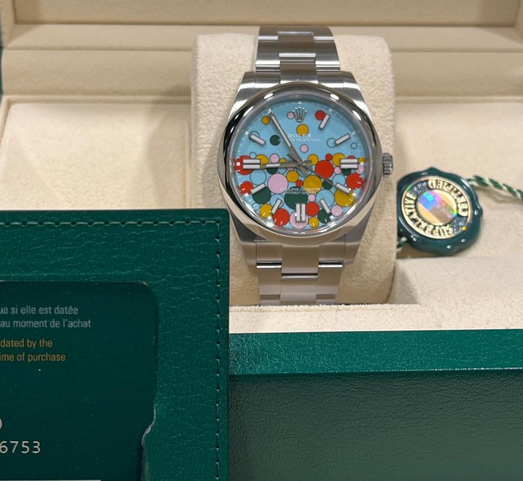 Rolex Oyster Perpetual 41 2024-unworn-41mm-oyster Celebration-full Set