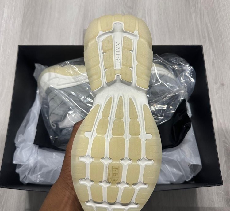 Amiri Bone Runner Grey