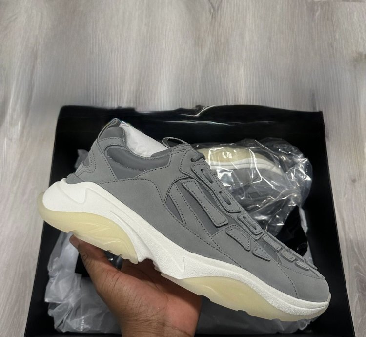 Amiri Bone Runner Grey