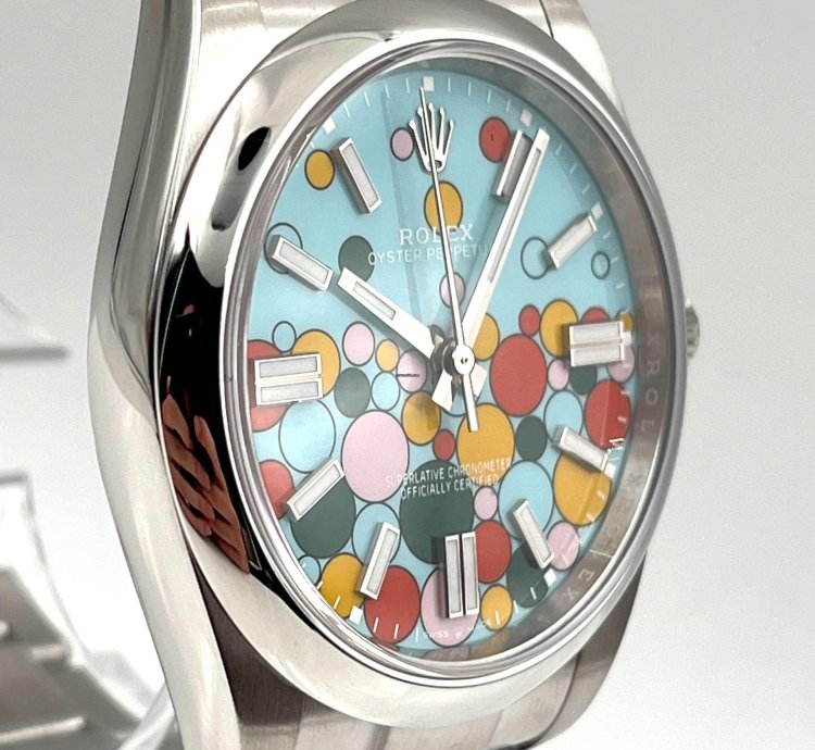 Rolex Oyster Perpetual 41 41mm Celebration Dial 124300 Unworn 2024