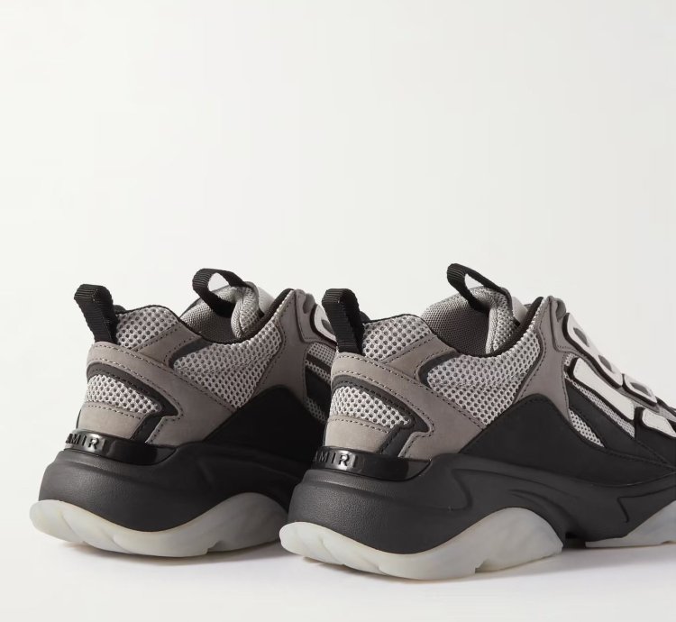 Amiri Bone Runner Grey Black
