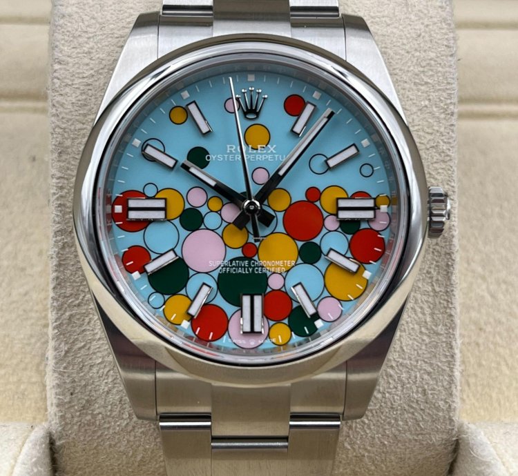 Rolex Oyster Perpetual 41 41mm Celebration Dial 124300 Unworn 2024