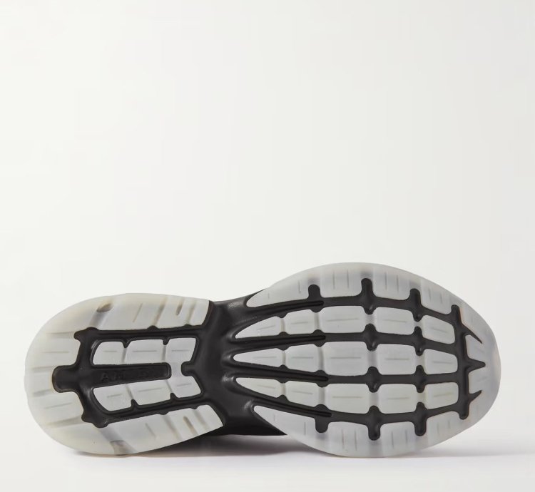 Amiri Bone Runner Grey Black