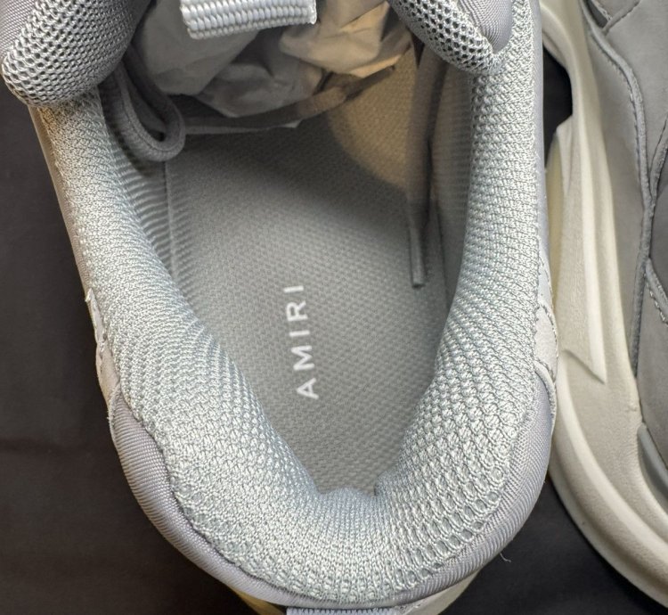 Amiri Bone Runner Grey Brand New 100 Authenticity Size 46