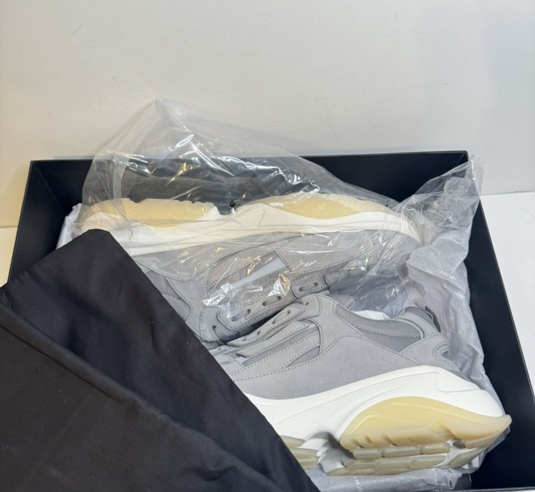 Amiri Bone Runner Grey Brand New 100 Authenticity Size 46
