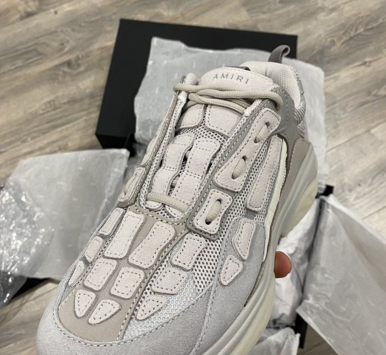 Amiri Bone Runner Grey Size 11 44eu