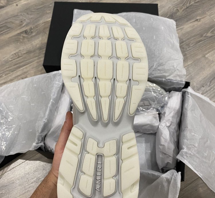 Amiri Bone Runner Grey Size 11 44eu