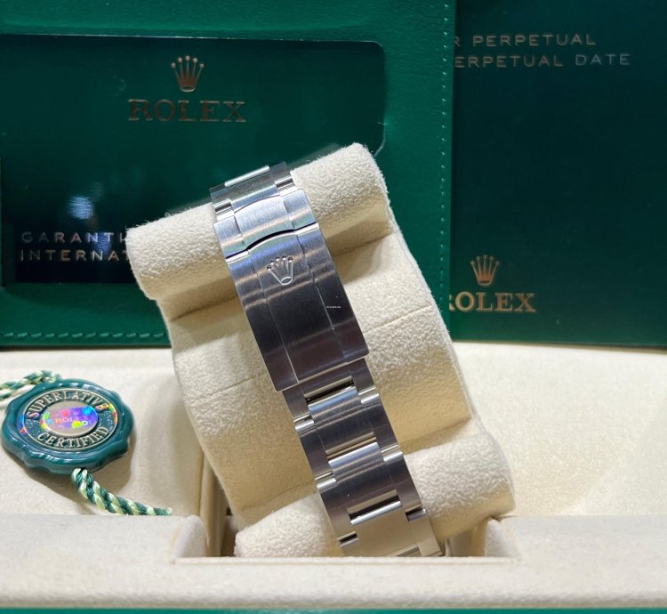 Rolex Oyster Perpetual 41 41mm Celebration Motif Dial Oyster