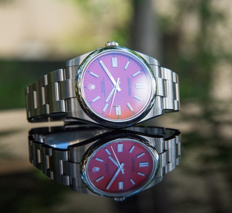 Rolex Oyster Perpetual 41 41mm Coral Red