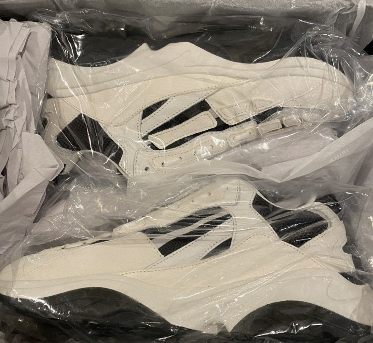 Amiri Bone Runner Low Sneakers Size 12
