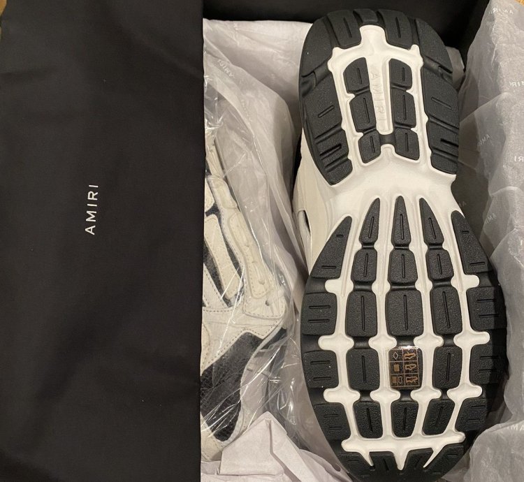 Amiri Bone Runner Low Sneakers Size 12