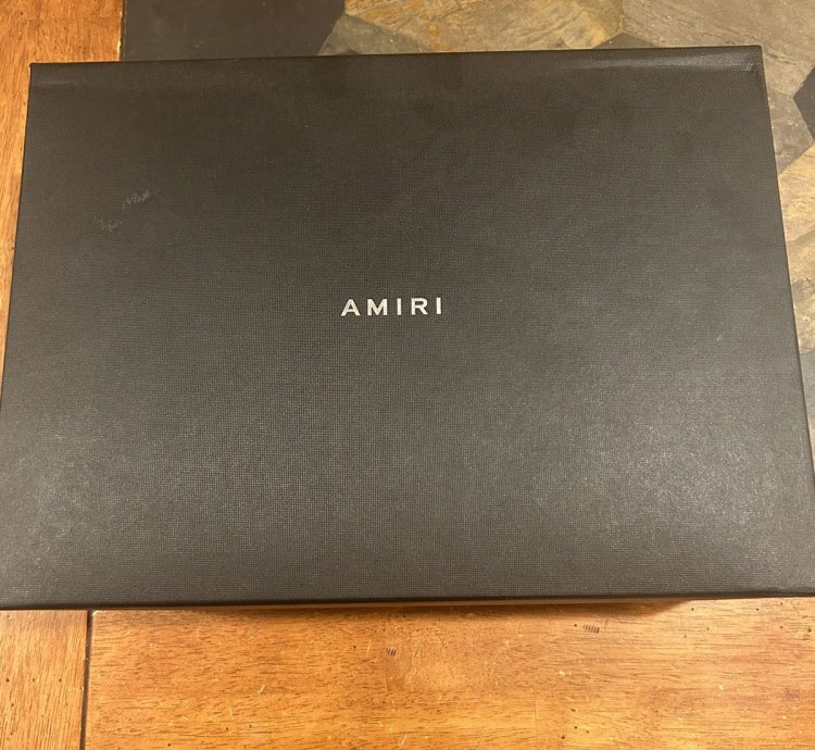 Amiri Bone Runner Low Sneakers Size 12