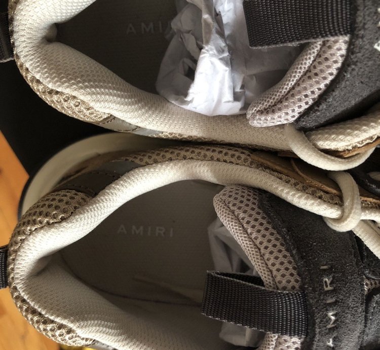Amiri Bone Runner Low Top-laced-up Sneakers