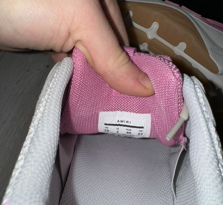 Amiri Bone Runner Pink