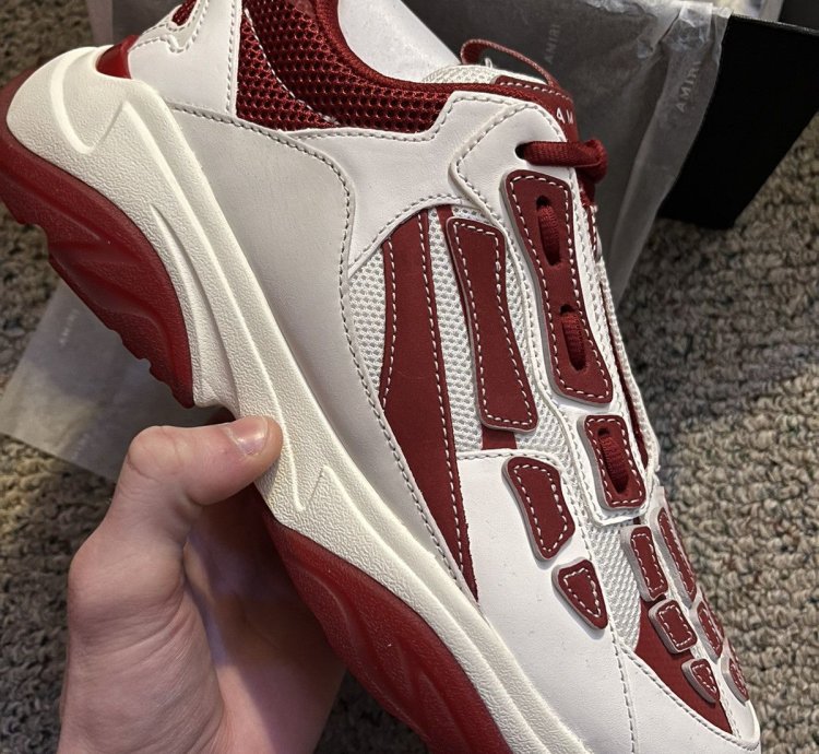 Amiri Bone Runner Red