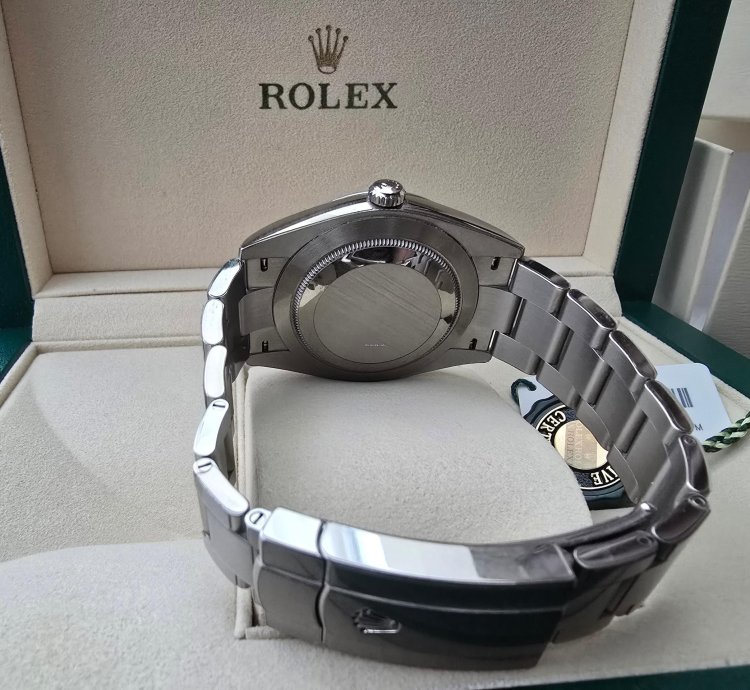 Rolex Oyster Perpetual 41 Bubbles Celebration Dial Full Set With Protection Film