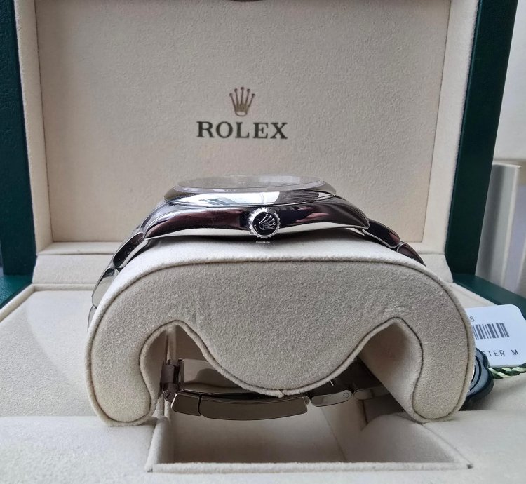 Rolex Oyster Perpetual 41 Bubbles Celebration Dial Full Set With Protection Film
