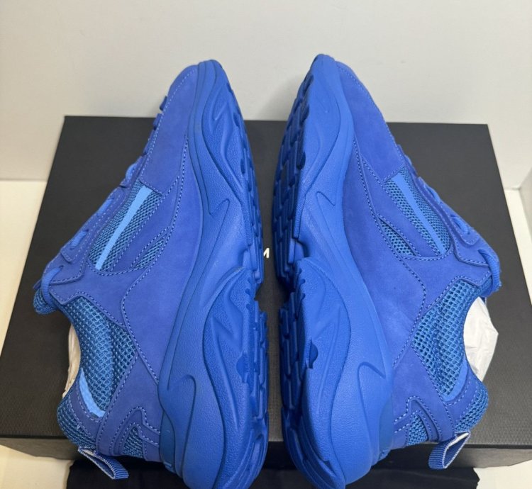 Amiri Bone Runner Royal Blue Sneakers Size 42 825