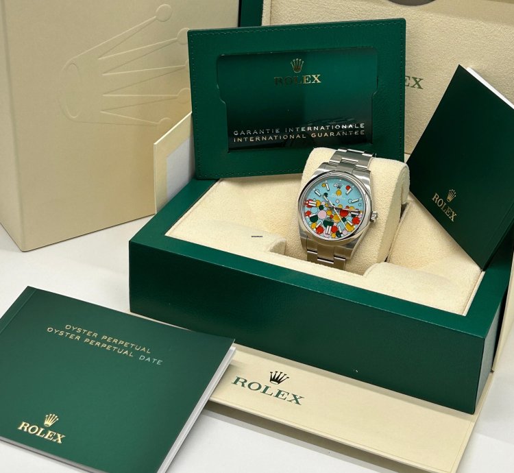 Rolex Oyster Perpetual 41 Celebration - Ref 124300 - New 2025