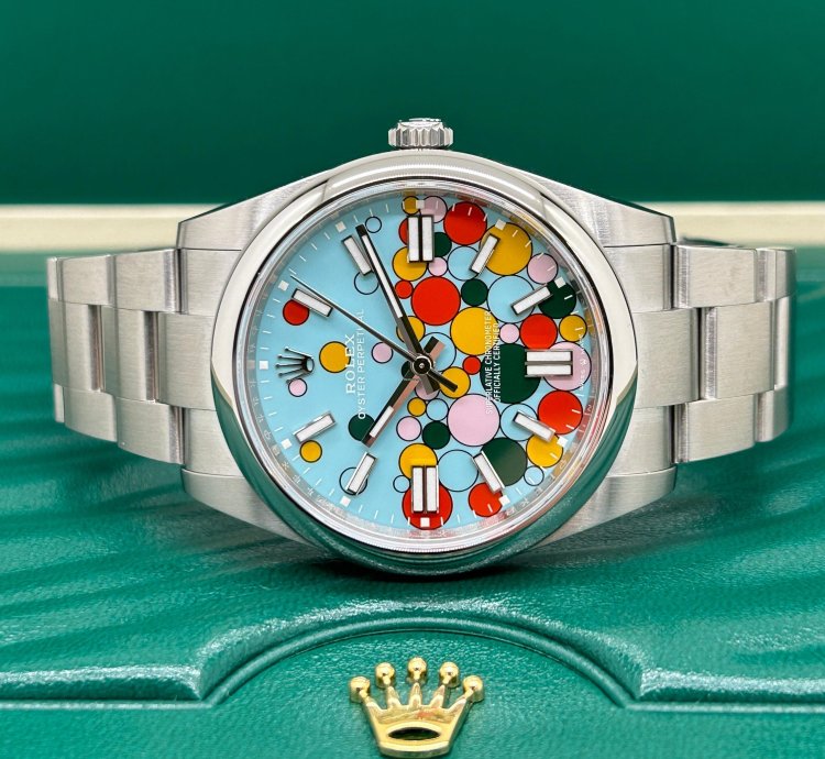 Rolex Oyster Perpetual 41 Celebration - Ref 124300 - New 2025
