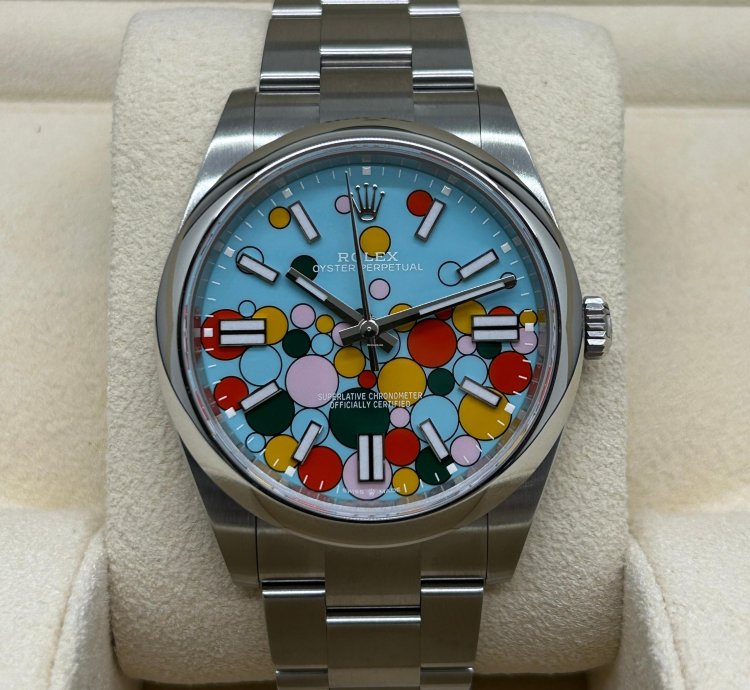 Rolex Oyster Perpetual 41 Celebration - Ref 124300 - New 2025