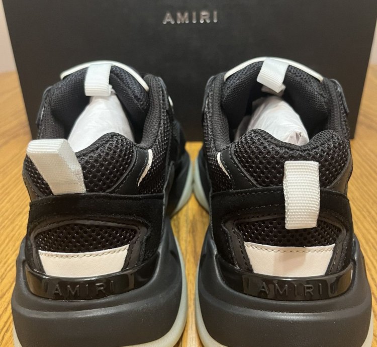 Amiri Bone Runner Sneaker black White
