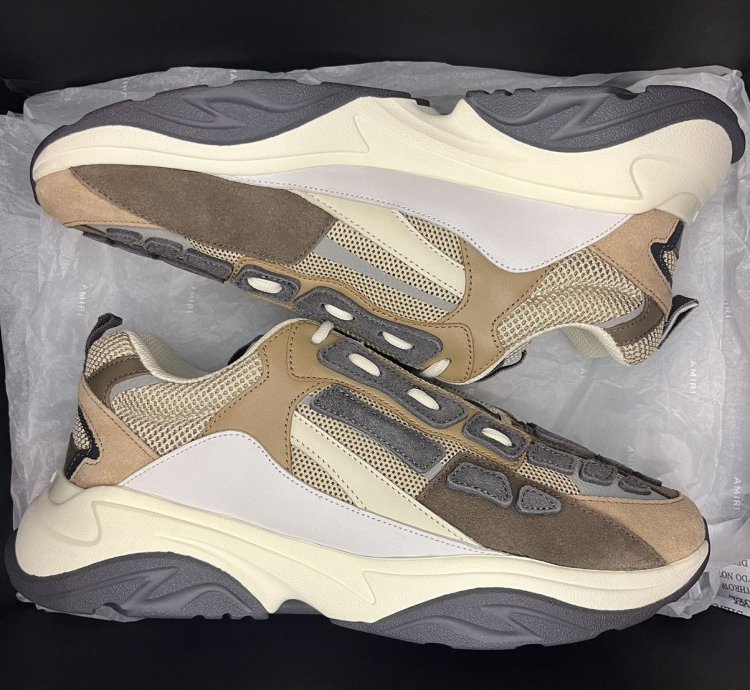Amiri Bone Runner Sneaker brown Multi