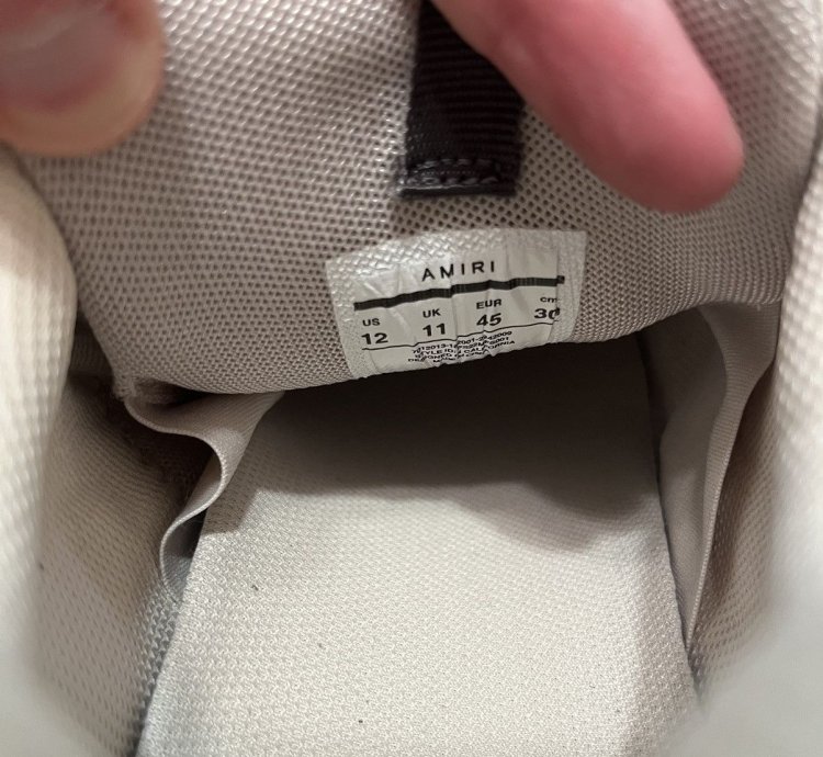 Amiri Bone Runner Sneaker brown Multi