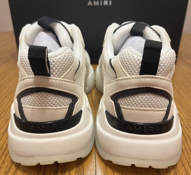 Amiri Bone Runner Sneaker white Black