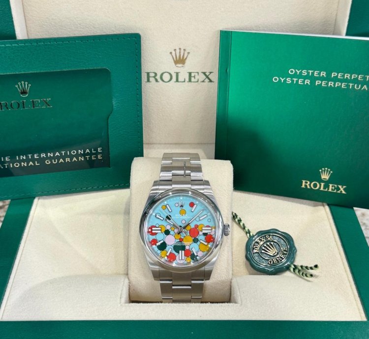 Rolex Oyster Perpetual 41 Celebration Dial 2025
