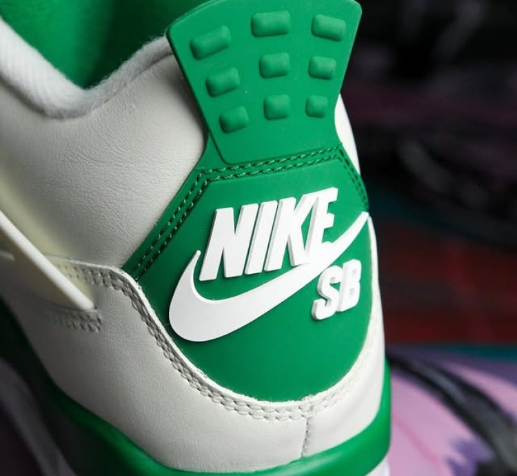 Jordan 4 Retro Sb pine Green