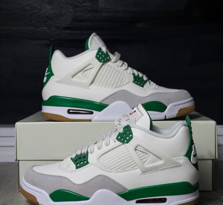Jordan 4 Retro Sb pine Green