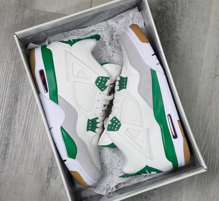 Jordan 4 Retro Sb pine Green