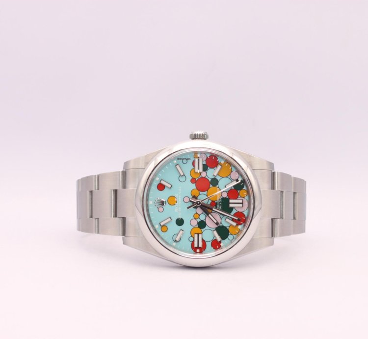 Rolex Oyster Perpetual 41 Celebration Discontinued 12 2024 White Tag
