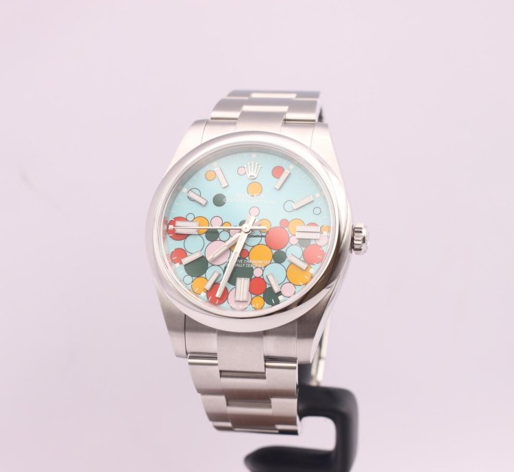 Rolex Oyster Perpetual 41 Celebration Discontinued 12 2024 White Tag